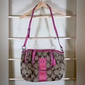 Pink Coach Purse
